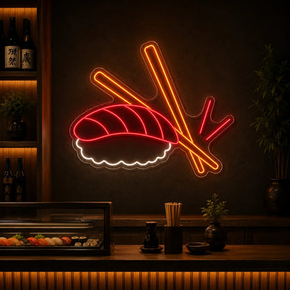 Neon Sushi Nigiri