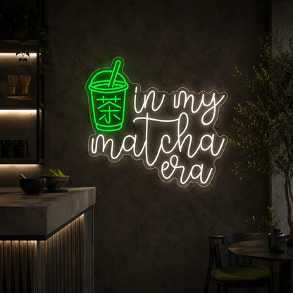 Neon "In My Matcha Era"