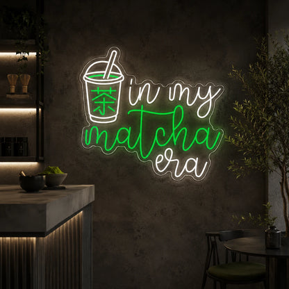 Neon "In My Matcha Era"
