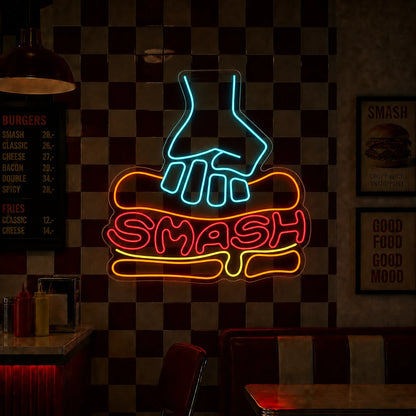 Neon „SMASH” New School