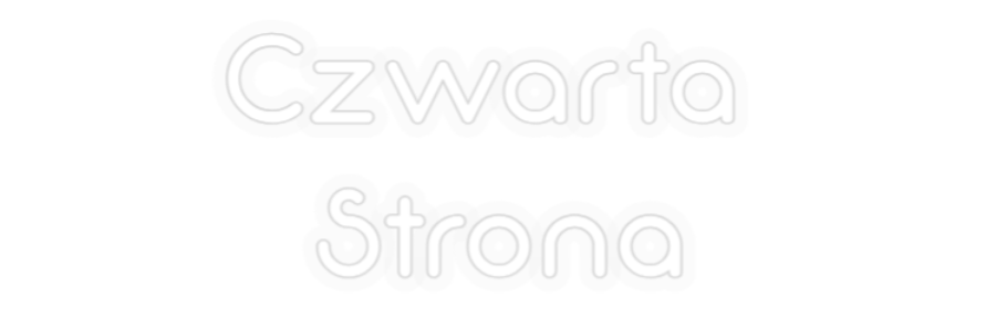 Personalizowany neon: Czwarta 
Str...