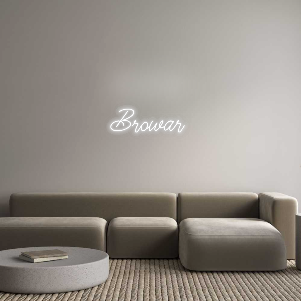 Personalizowany neon: Browar