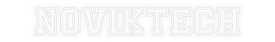 Personalizowany neon: NOVIKTECH