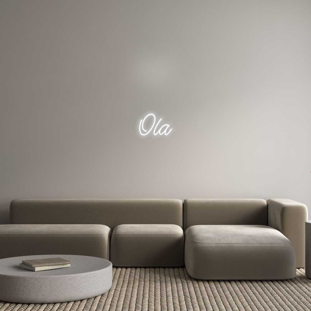 Personalizowany neon: Ola
