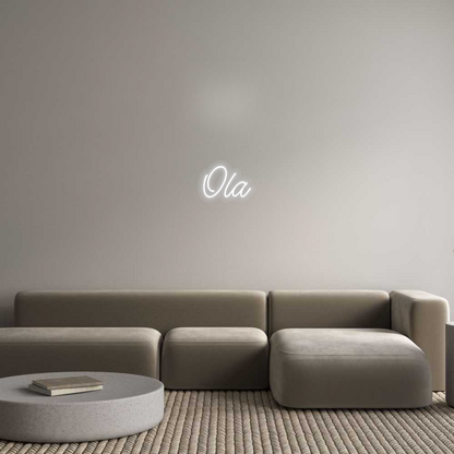 Personalizowany neon: Ola