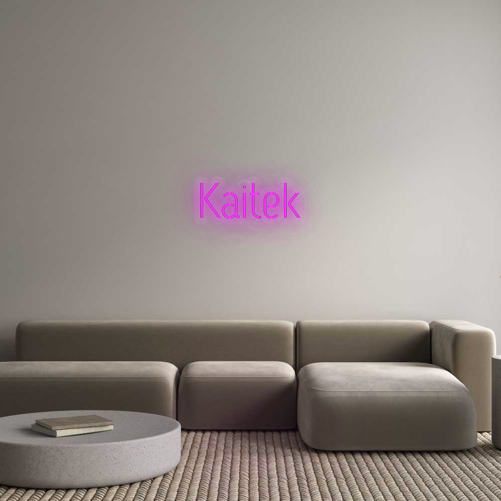 Personalizowany neon: Kaitek