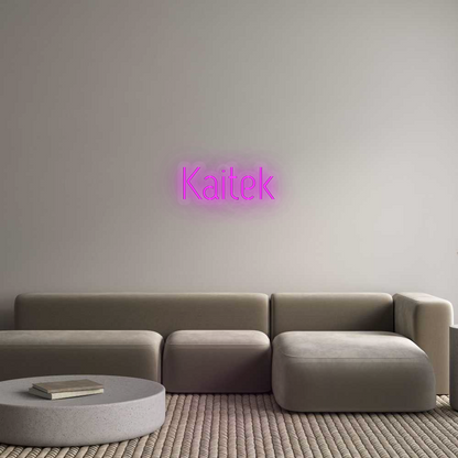 Personalizowany neon: Kaitek