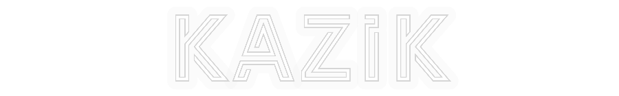 Personalizowany neon: KAZIK