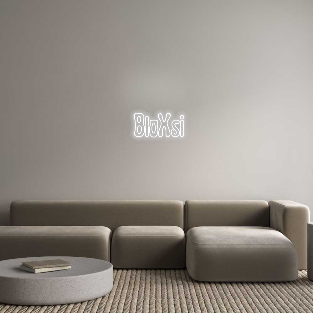 Personalizowany neon:  BloXsi