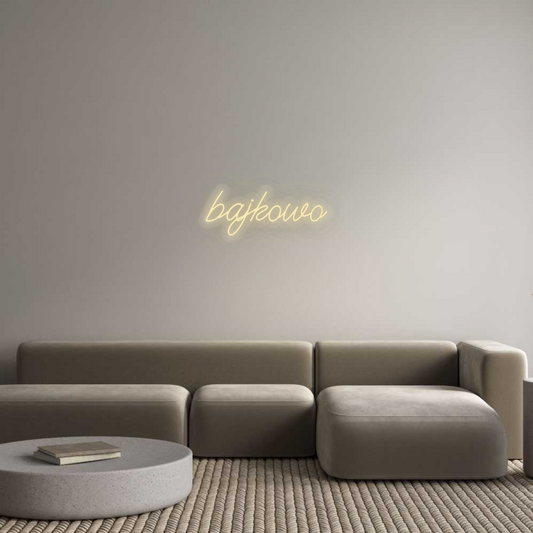 Personalizowany neon: bajkowo