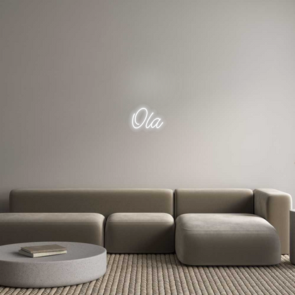 Personalizowany neon: Ola