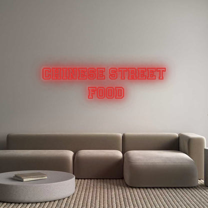 Personalizowany neon: CHINESE STREE...
