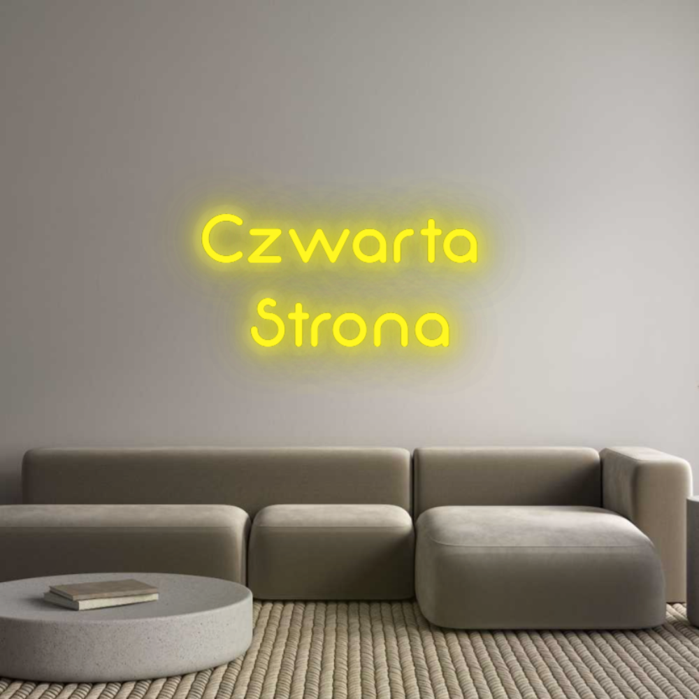 Personalizowany neon: Czwarta 
Str...