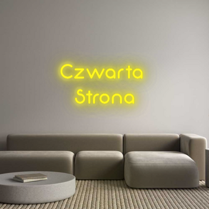 Personalizowany neon: Czwarta 
Str...