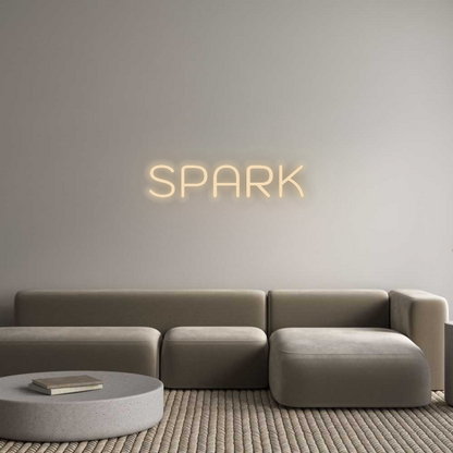 Personalizowany neon: SPARK