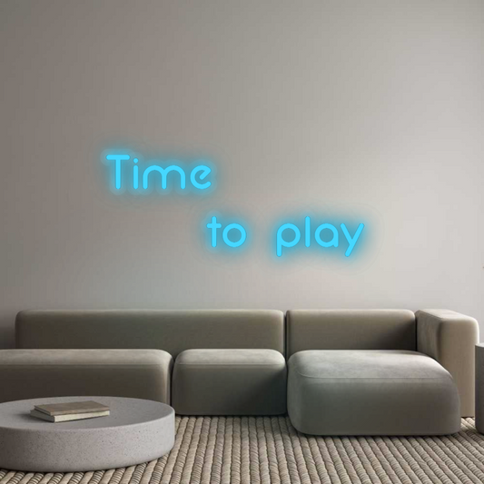 Personalizowany neon: 
Time
     ...