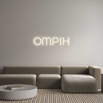 Personalizowany neon: OMPIH