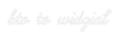 Personalizowany neon: kto to widział