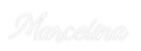 Personalizowany neon: Marcelina
