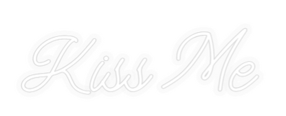 Personalizowany neon: Kiss Me