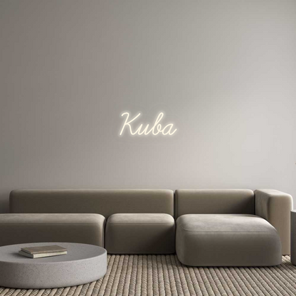 Personalizowany neon: Kuba
