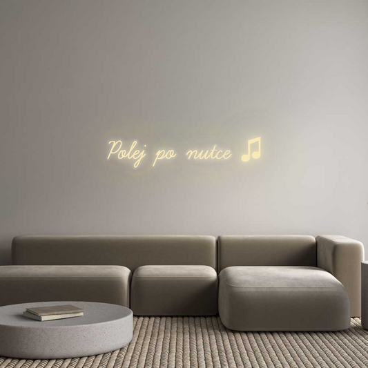 Personalizowany neon: Polej po nutc...
