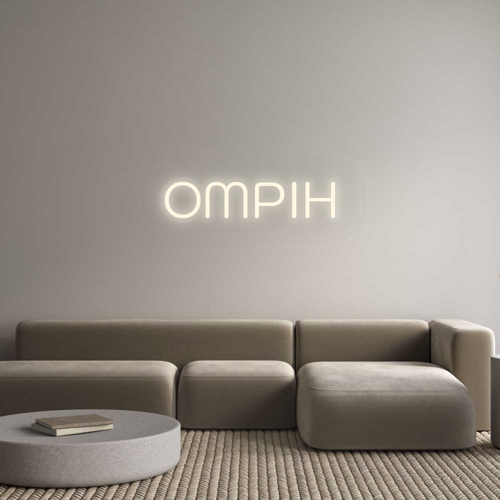 Personalizowany neon: OMPIH