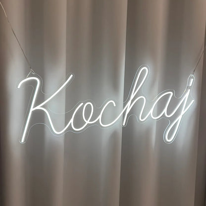 Neon "Kochaj"