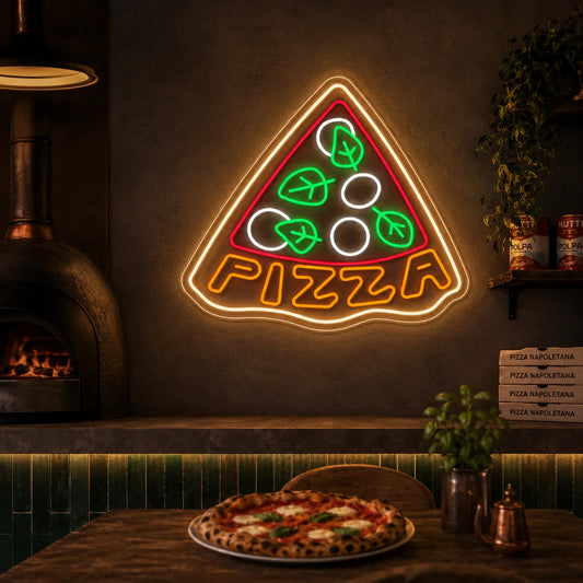 Neon "Pizza" Neapolitańska